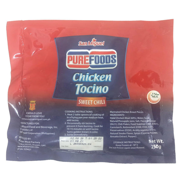Chicken Tocino Sweet Chili 250g - Purefoods - Frozen - Pinoyhyper