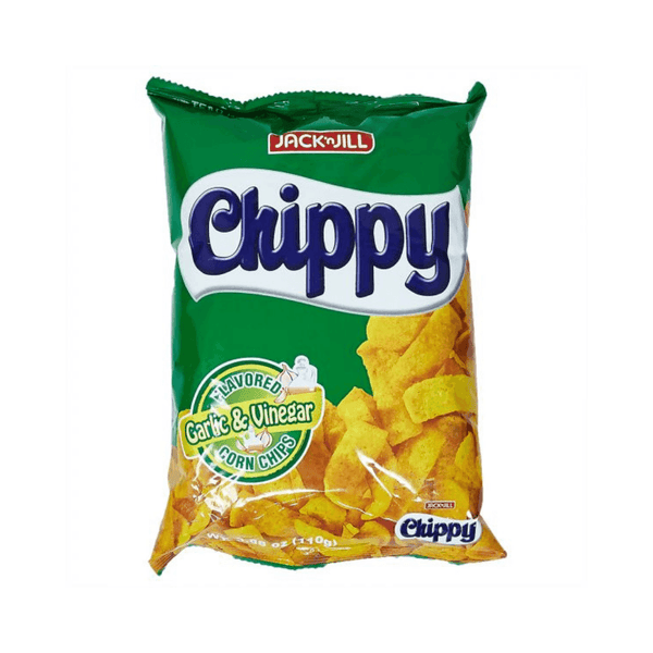 Chippy Corn Chips Garlic &amp; Vinegar 110 g - Jack N Jill - Pinoyhyper