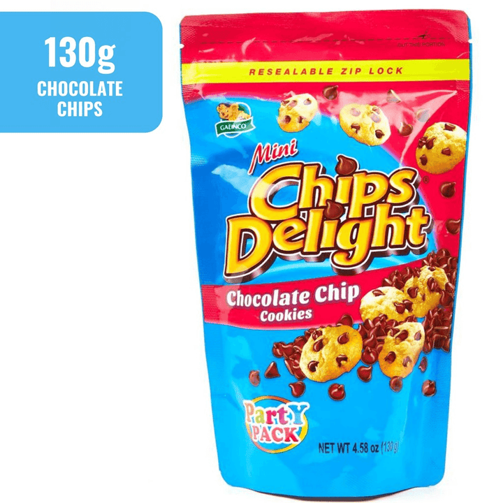 Chips Delight Mini Chocolate Chip Cookies - 130g - Pinoyhyper