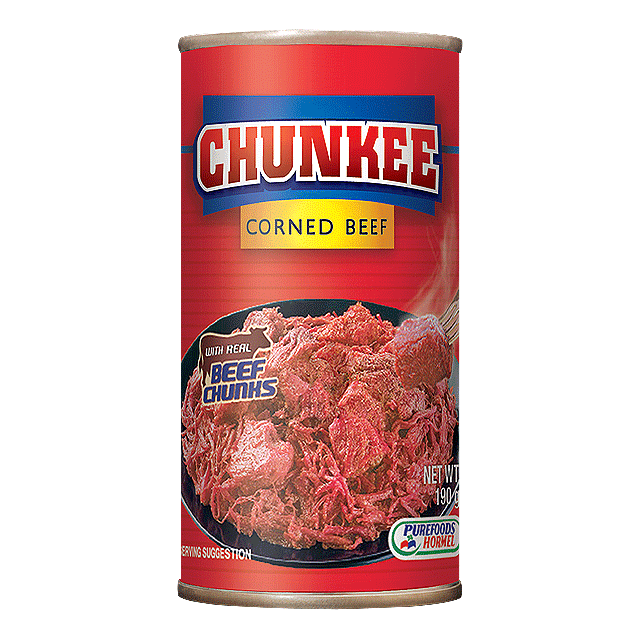 Chunkee Corned Beef 190g - San Miguel Foods - Pinoyhyper