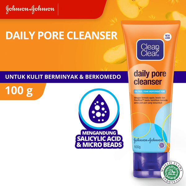 Clean & Clear Daily Pore Cleanser Face Wash - 100g - Pinoyhyper