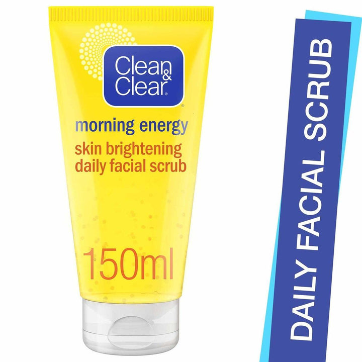 Clean & Clear morning energy skin brightening daily facial Scrub - 150ml - Pinoyhyper