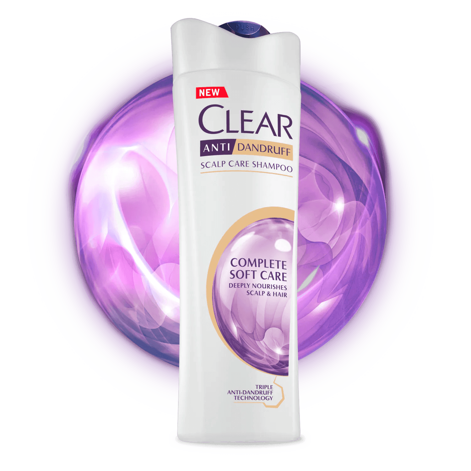 CLEAR Complete Soft Care Anti-dandruff Shampoo - 330ml - Pinoyhyper