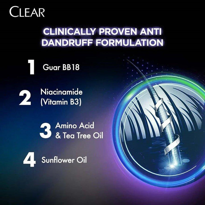 CLEAR Extra Strength Anti-dandruff Shampoo - 330ml - Pinoyhyper