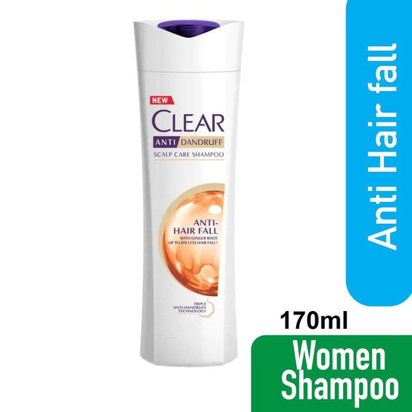 Clear Women Shampoo Anti Dandruff , Anti Hair Fall 170ml - Pinoyhyper