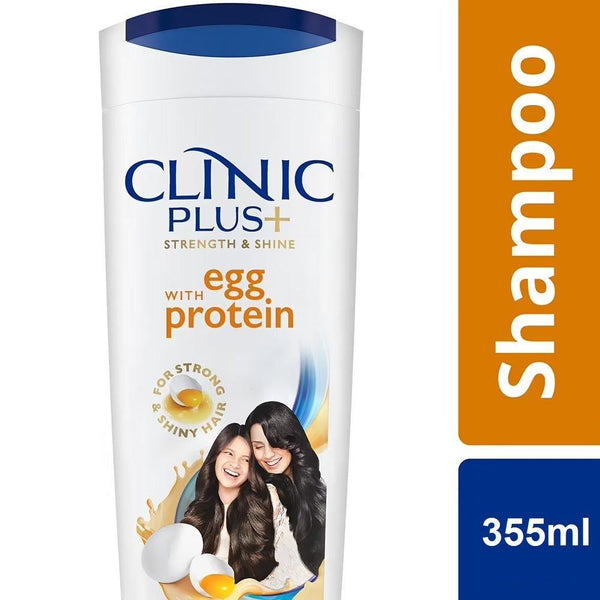 Clinic Plus Strength & Shine With Egg Protein Shampoo - 355ml - Pinoyhyper