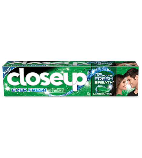 Closeup Anti-Bacterial Toothpaste Menthol Fresh 120ml - Pinoyhyper