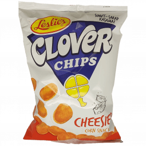 Clover Chips Cheesier Flavour Corn Snack 145g - Leslie's - Pinoyhyper