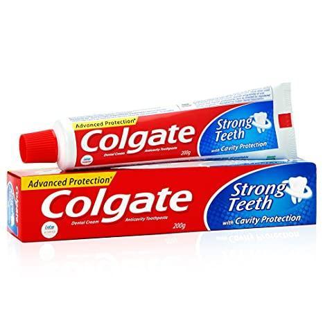 Colgate Anticavity Toothpaste Strong Teeth 200g - Pinoyhyper