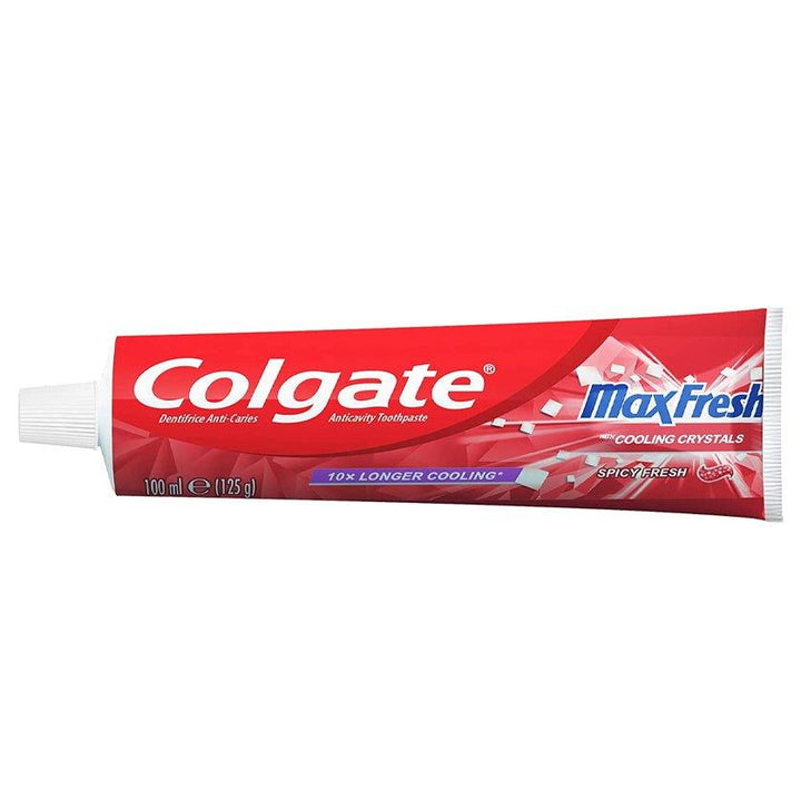 Colgate Max Fresh Spicy Gel Toothpaste Red -100ml - Pinoyhyper
