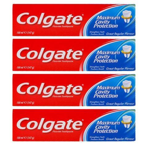 Colgate maximum cavity protection Toothpaste 4x100ml Value Pack - Pinoyhyper