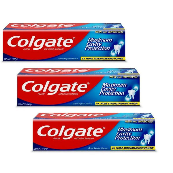 Colgate Maximum Cavity Protection Toothpaste (Value Pack) 3x100ml - Pinoyhyper