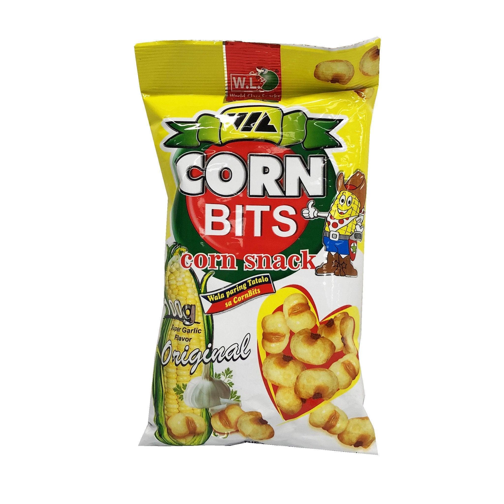 Corn Bits Original Garlic 100g - Pinoyhyper