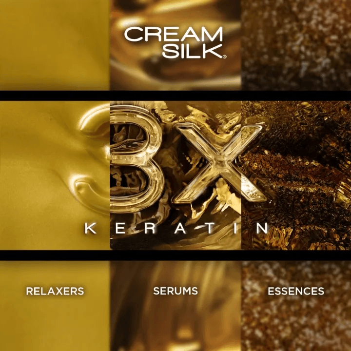 Cream Silk Conditioner Triple Keratin Rescue Ultimate Straight - 340ml - Pinoyhyper