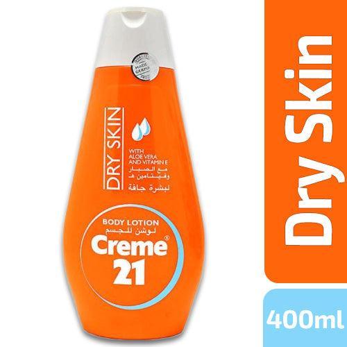 Creme 21 Body Lotion Dry Skin 400ml - Pinoyhyper