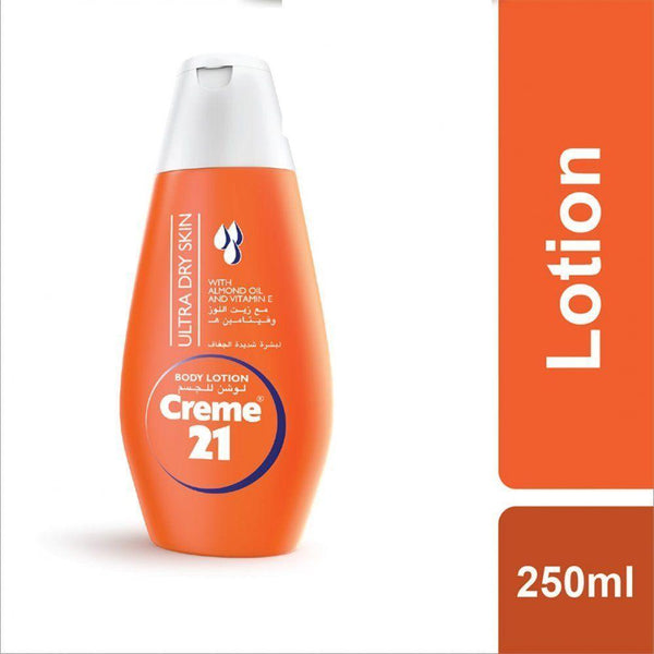 Creme 21 Body Lotion Ultra Dry Skin 250ml - Pinoyhyper