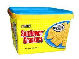 Croley Food Sunflower Crackers Original Pack Tub 600gm - Pinoyhyper