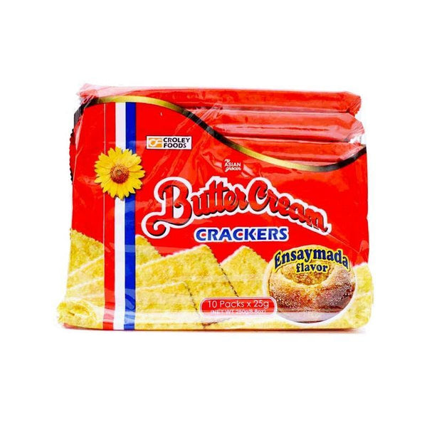 Croley Foods Butter Cream Cracker Ensaymada (10 x 25 gm) - Pinoyhyper