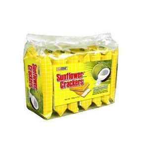 Croley Foods Sunflower Crackers Coconut Flavor Cream 7 X 27g - Pinoyhyper