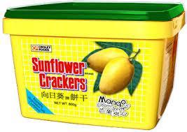 Croley Foods Sunflower Crackers Mango Cream Sandwich Tub 800g - Pinoyhyper