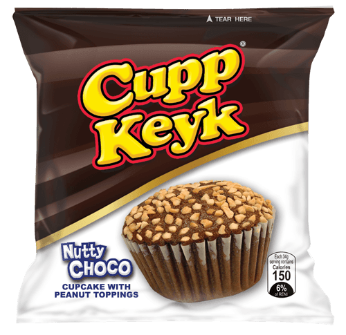 Cupp Keyk Nutty Choco Cupcake With Peanut 10x34g - Pinoyhyper