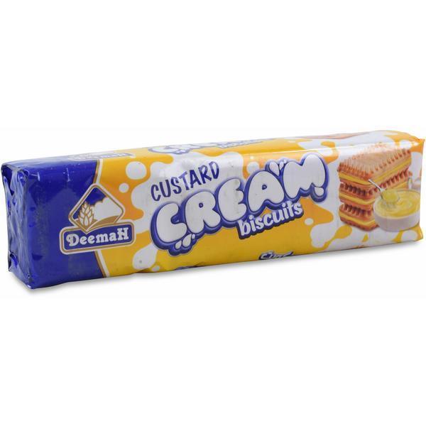 Custard Cream Biscuits 90g - Deemah - Pinoyhyper