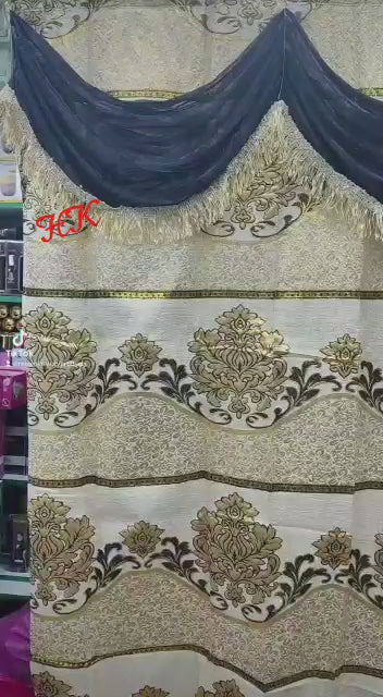 Golden Curtain Full Size