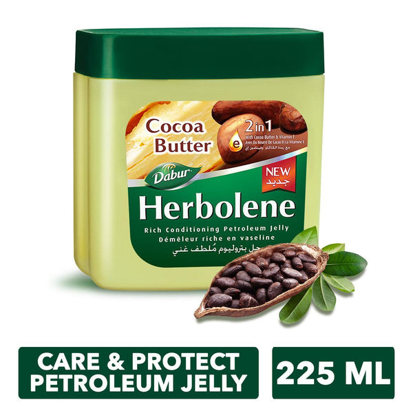 Dabur Herbolene Cocoa Butter Petroleum Jelly 225ml - Pinoyhyper