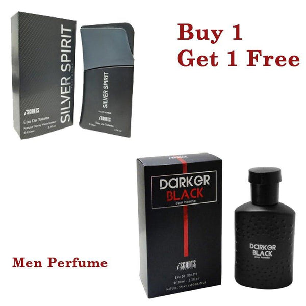 Darker Black & Silver Spirit Men Perfume 1+1 - Pinoyhyper