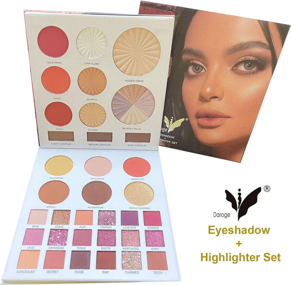 Daroge Eyeshadow + Highlighter Set - Pinoyhyper