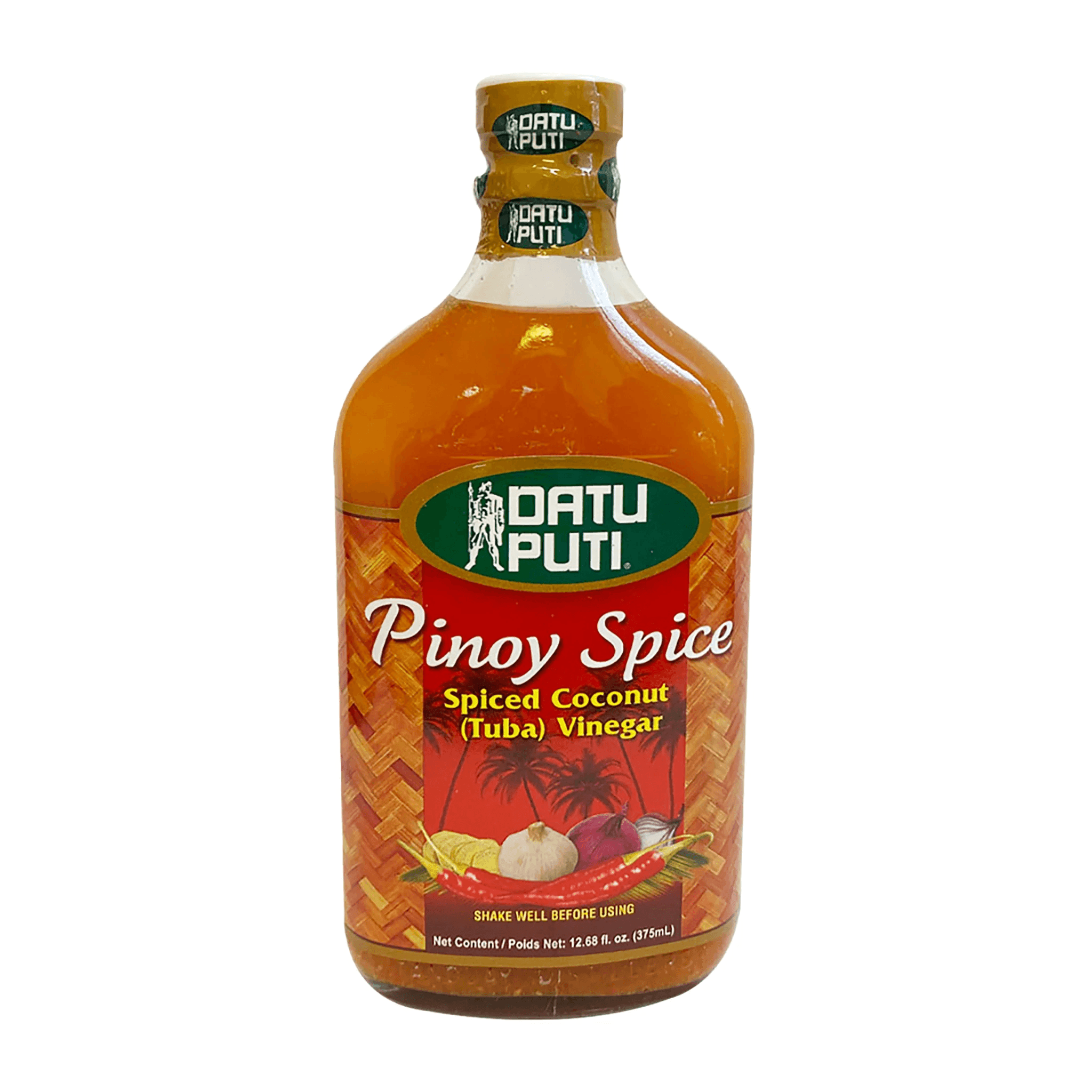 Datu Puti Pinoy Spiced Coconut (Tuba) Vinegar - 375ml - Pinoyhyper