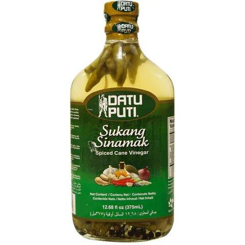 Datu Puti Sukang Sinamak Spiced Cane Vinegar 375ml - Pinoyhyper