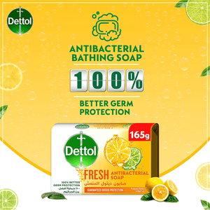 Dettol Fresh Anti-Bacterial Bar Soap 4 × 165g - Pinoyhyper