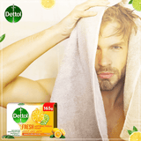 Dettol Fresh Anti-Bacterial Bar Soap 4 × 165g - Pinoyhyper