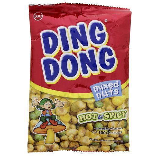 Ding Dong Snack Mix Nuts Hot & Spicy 100gm - Pinoyhyper
