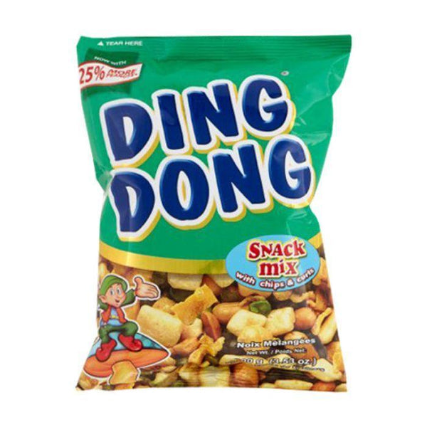 Ding Dong Snack Mix With Chips &amp; Curls 100gm - Pinoyhyper