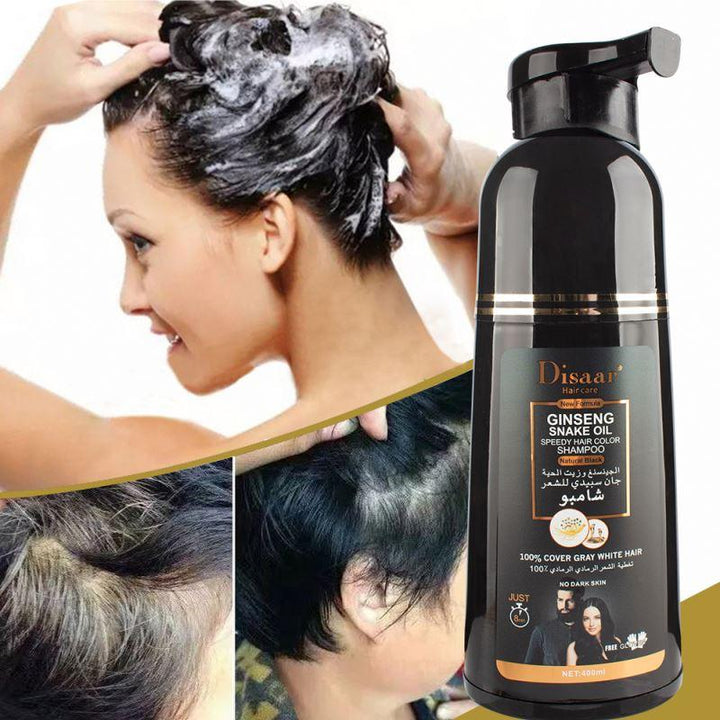 Disaar Black Dye Hair Shampoo - 400ml - Pinoyhyper