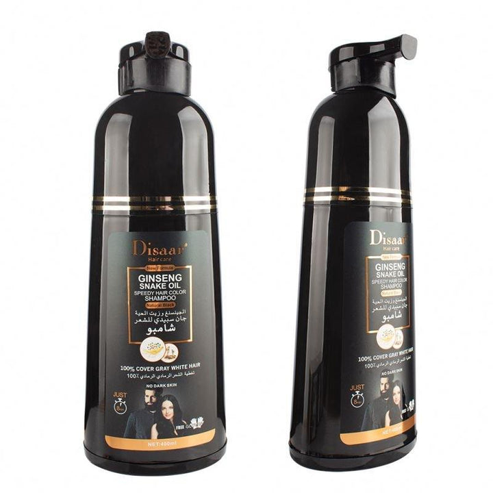 Disaar Black Dye Hair Shampoo - 400ml - Pinoyhyper