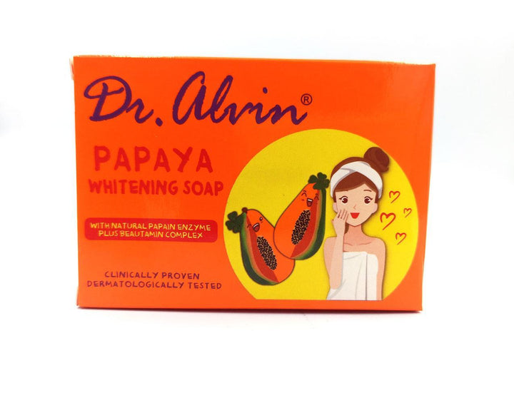 Dr Alvin Whitening Papaya Soap 135g - Pinoyhyper