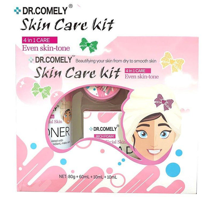 Dr.Comely Even Skin Tone Skin Care Care Kit - Pinoyhyper