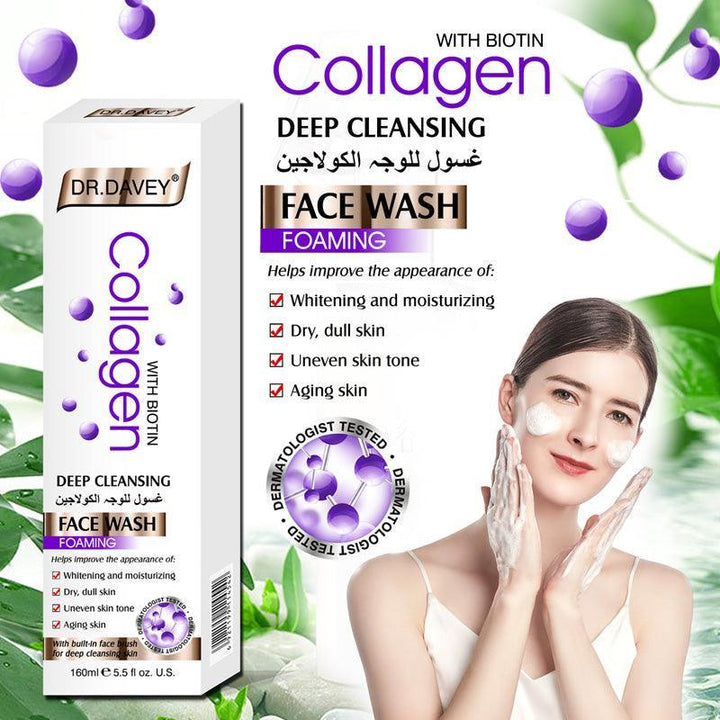 Dr.Davey Collagen Face Wash - 160ml - Pinoyhyper
