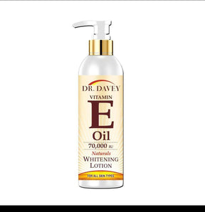 Dr.Davey Vitamin E Oil 70,000 IU Natural Whitening Lotion - 300ml - Pinoyhyper
