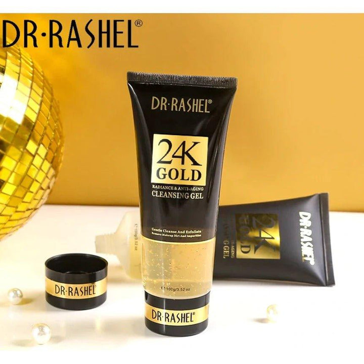 Dr. Rashel 24K Gold Radiance & Anti-Aging Cleansing Gel - 100gm - Pinoyhyper