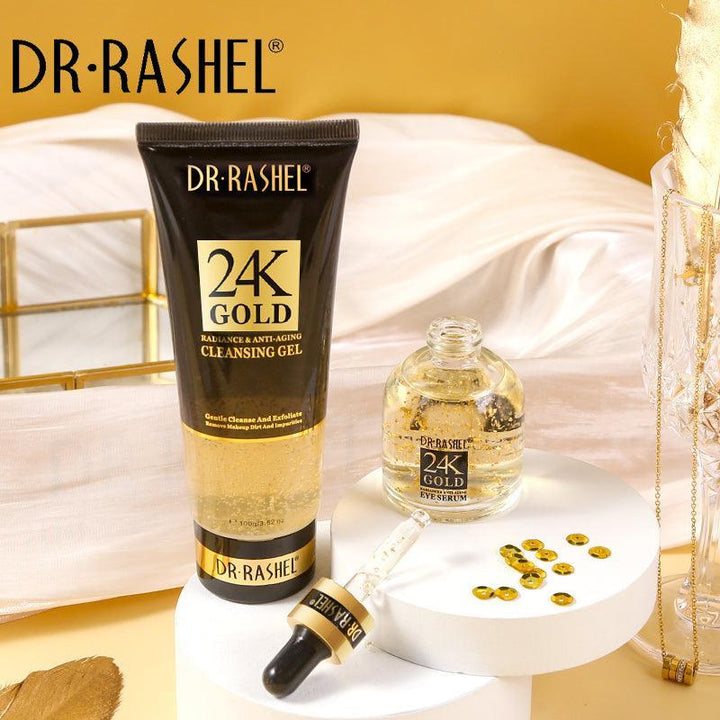 Dr Rashel 24K Gold Radiance &amp; Anti Aging Skin Care Set - 5 pcs Gift Box - Pinoyhyper