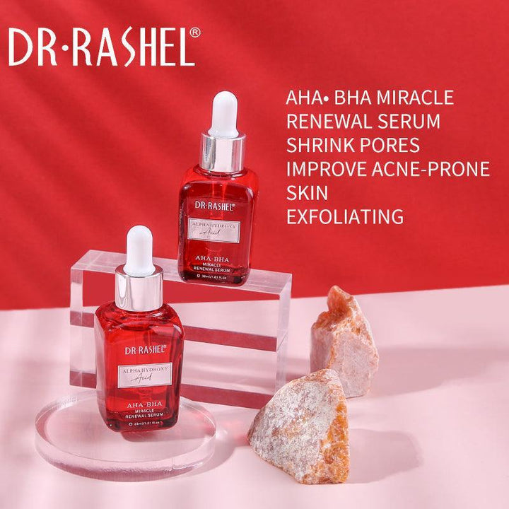 Dr.Rashel AHA BHA Miracle Renewal Rejuvenation Face Serum 30ml - Pinoyhyper
