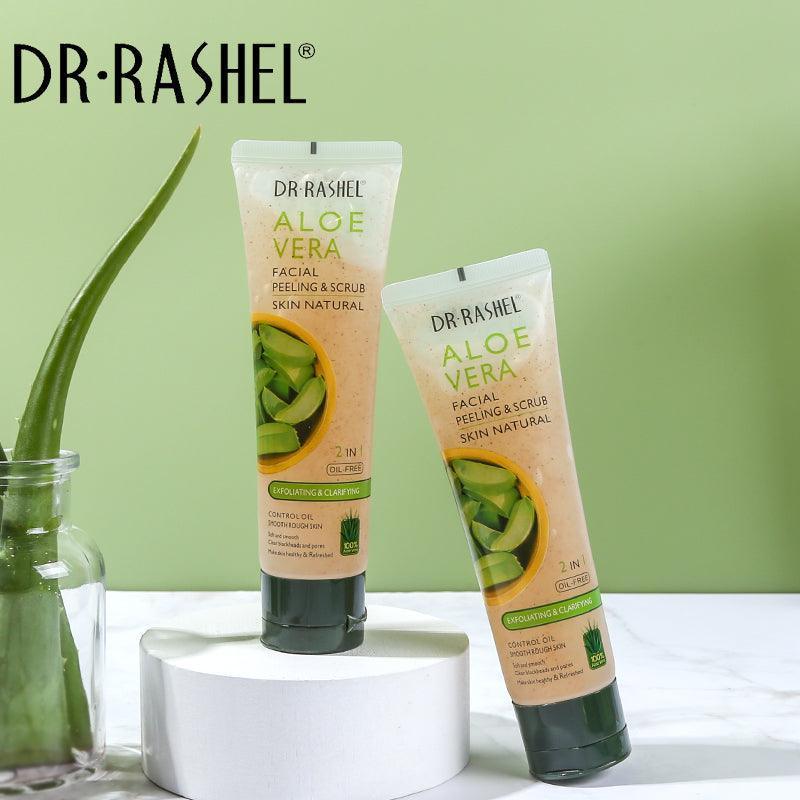 DR.RASHEL Aloe Vera Facial Peeling & Scrub 2in1 Exfoliating Cream – Pinoy  Hyper Kuwait