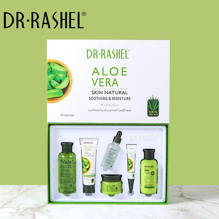 Dr Rashel Aloe Vera Soothing Skin Care Set - 6 pcs Gift Box - Pinoyhyper