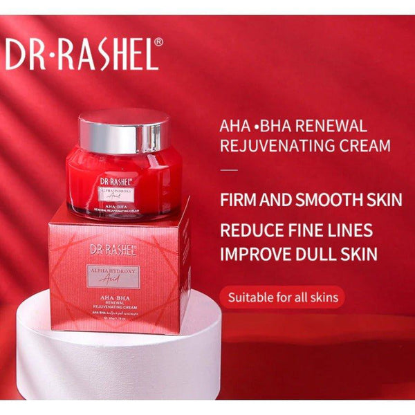 Dr. Rashel Alpha Hydroxy Acid AHA-BHA Renewal Rejuvenating Cream - 50gm - Pinoyhyper