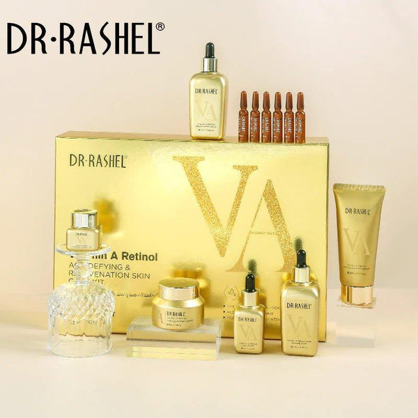 Dr Rashel Vitamin A Retinol Age-Defying & Rejuvenation Skin Care Set - 12 pcs Box - Pinoyhyper
