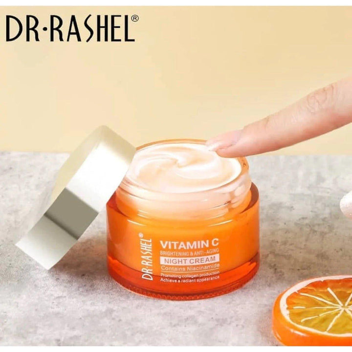 Dr. Rashel Vitamin C Brightening & Anti-Aging Night Cream - 50gm - Pinoyhyper